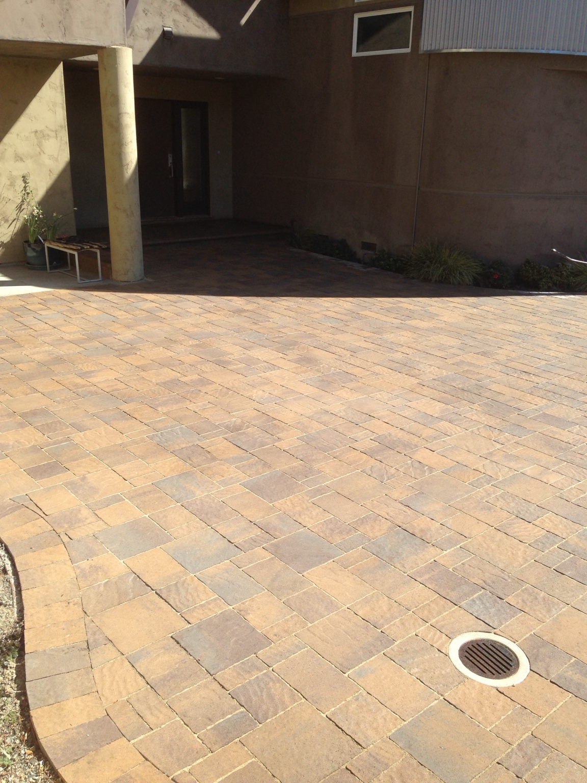 DCS paver driveway installation