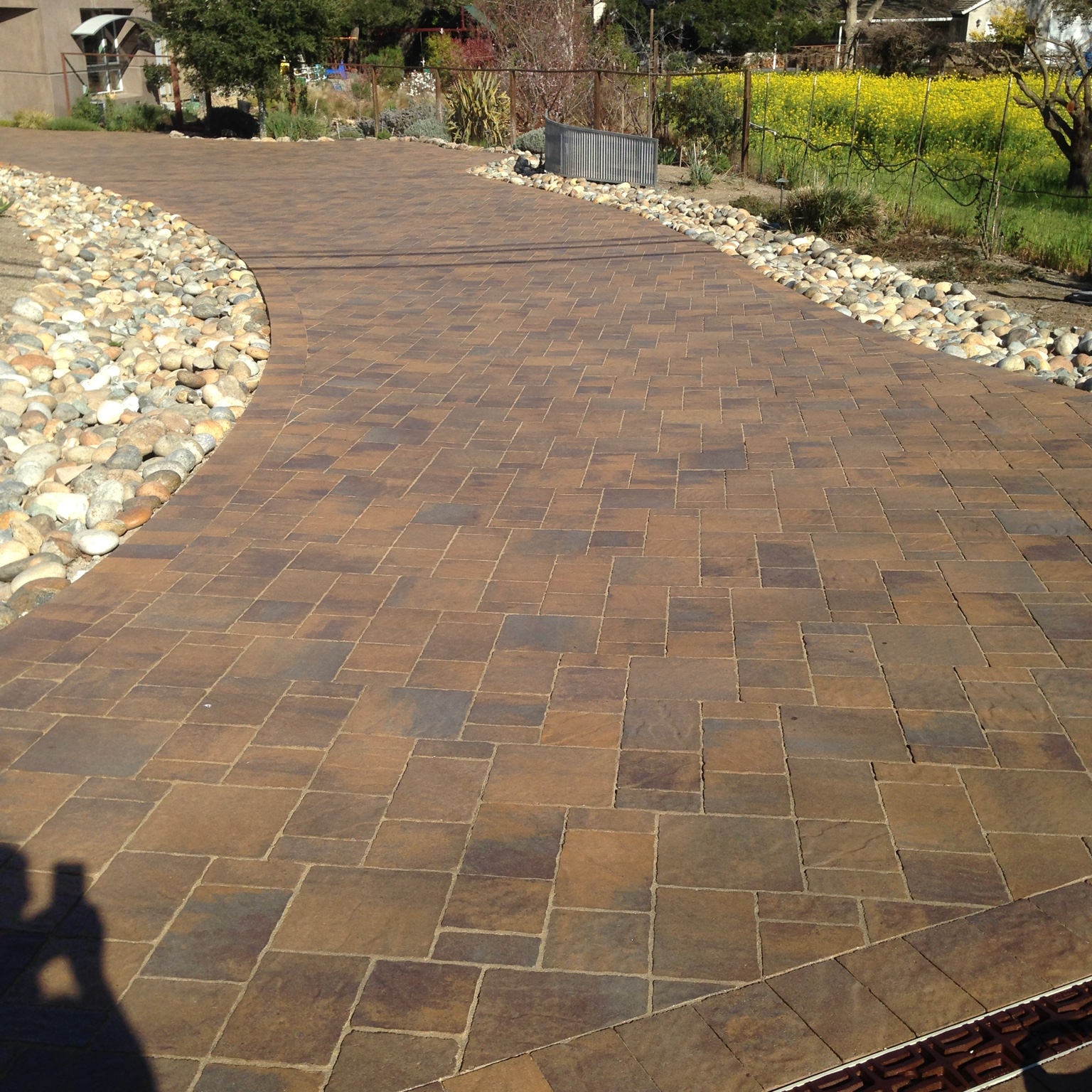 DCS paver driveway installation