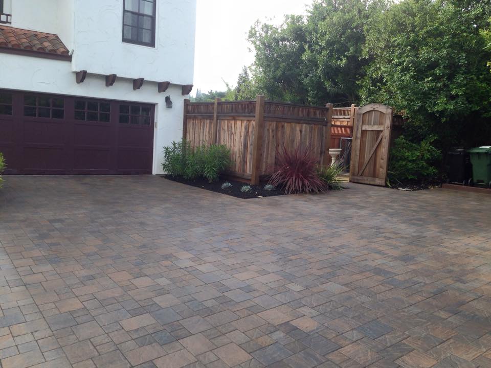 DCS paver driveway installation