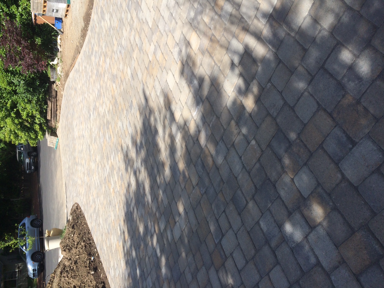 DCS paver driveway installation