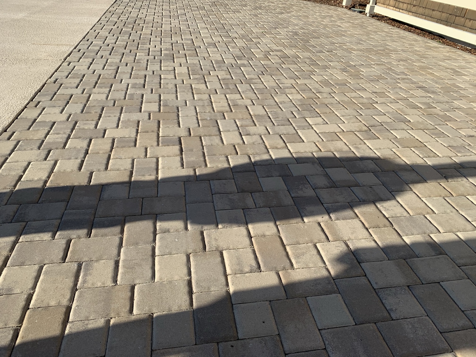DCS paver driveway installation