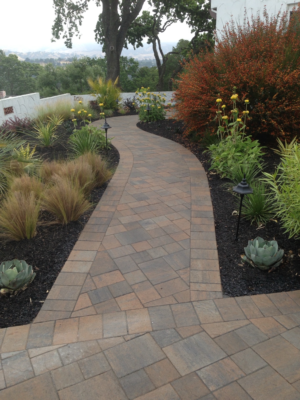 Completed DCS paver installation